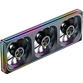 JONSBO ZA-360BR (Ters) PC Kasa Fanı, Hepsi (3) Bir Arada, 3x120mm 3Pin ARGB Fanlı Tek &Ccedil;er&ccedil;eve &Uuml;nitesi, PWM, 4 Taraflı Sonsuzl