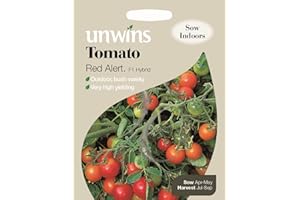 Unwins Pictorial Packet - Tomato Red Alert F1-10 Seeds