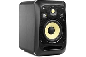 KRK V6 Series 4 6" 2-Way Powered Studio Reference Monitor, Black