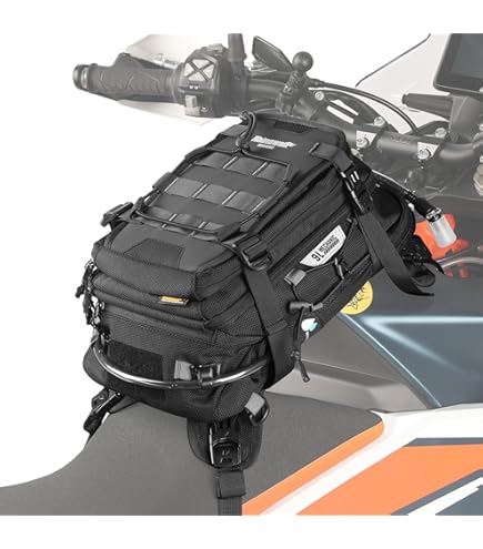 Borsa Da Serbatoio SW-Motech Quick-Lock Pro 12-17L Per Moto - Nera In Nylon