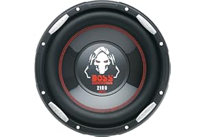 BOSS AUDIO SYSTEMS BOSS Audio P106DVC Phantom 10 Zoll Dual Voice Coil 2100 W Subwoofer schwarz