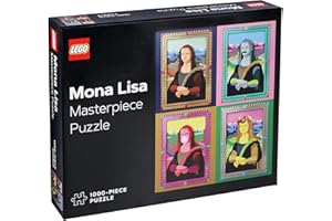 CHRONICLE BOOKS LEGO Masterpiece Puzzle: Mona Lisa 1000-Piece Puzzle