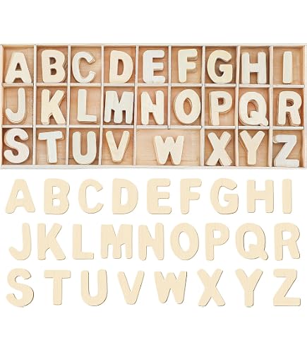 Lettres En Bois Senza Bella Black - Hauteur 5 à 20 Cm, Contreplaqué Peuplier 3 Mm, Personnalisables, Fabriquées En Allemagne