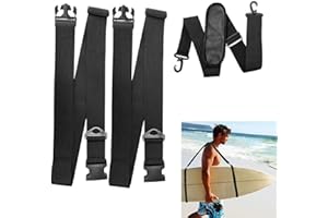 COHENTBLISS Tactical Element Correa De Transporte De Kayak Correa De Tabla De Surf Correa De Transporte De Kayak Correa Ajustable para Canoa Stand Up Paddle Loop Tabla De Surf CinturóN De Transporte