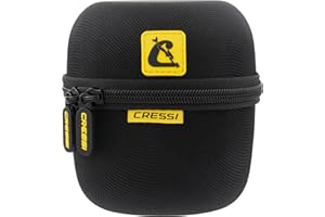 CRESSI Elite Protective Case for Diving Computers Regulators Octopus - Estuche Transporte Protección Ordenadores Relojes Reguladores Octopus de Buceo y Snorkel