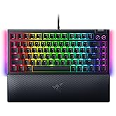Razer BlackWidow V4 75% - Operational Interchangeable Mechanical Gaming Keyboard (Compact percentage, Underglow, Multifunctional Cylinder