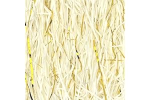 HXJDAM 300g Papier Déchiqueté Blanc Laiteux et Or, Rafia Frisure Pour Emballage, Papier Dechire Pour Colis, Remplissage Boite Cadeau
