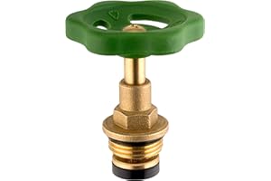 Cornat valvola parte superiore con volantino per valvola a sede inclinata, a 1/2 filettatura esterna, 1 pezzi, t571431