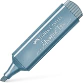 Faber-Castell Fosforlu Kalem 46 Metalik Mavi