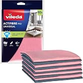 Vileda Actifibre Soft Universal Multi-Purpose Microfibre Cloth | 100% microfibre | streak-free cleaning | highly absorbent |