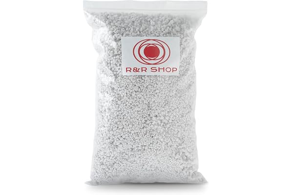 R&R SHOP – Perlite expansée Moyenne, PH Neutre idéal pour Le Jardinage, la Germination, la Ventilation améliorant la Croissance des Plantes (3L)