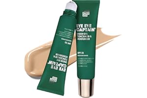 Shakeup Cosmetics - Eye Eye Captain - Cache-Cernes et Crème Hydratante pour les Yeux - 24h d'hydratation et de couverture efficace pour les cernes - végétalien et sans cruauté (Moyenne)