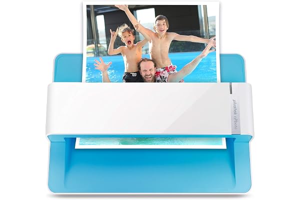 Plustek ePhoto Z300 - Scanner Photo intuitif, avec capteur CCD Parfait pour Une Utilisation personnelle. Support Wins & Mac
