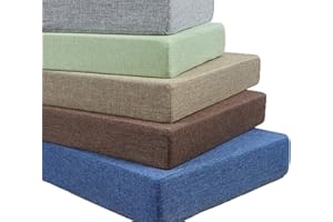 MMYing Sitzkissen für Gartenbank, 5 cm dick, für 2-4-Sitzer, Terrassenschaukel, 90/100/120/200 cm, für den Innenbereich, langes Sofa, Möbel, rutschfestes Kissen (grün, 140 x 35 x 5 cm)