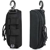 ACEXIER 1PCS Tactical MOLLE Glasses Case, Shockproof Protective Box, Portable Glasses Cases, Glasses with Belt Clip