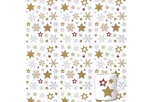 AJUNLKVDR 296 Stück Aufkleber Weihnachten,Weihnachtssticker,Sticker Sterne Glitzer,Kinder Gold Stern,Schneeflocken Selbstklebend Weihnachtsaufkleber,Weihnachtssticker 3d für Adventskalender,Basteln Klebesterne