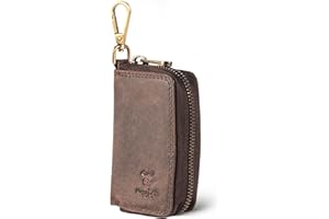 MATADOR Trousse à clés en cuir BARI avec boîte cadeau élégante, étui luxueux pour clés de voiture et portefeuille RFID