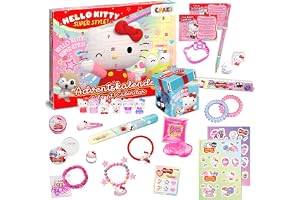 CRAZE Hello Kitty adventskalender 2025 barnleksak adventskalender för flickor med Hello Kitty leksaker och tillbehör