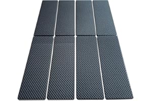 LLRY Premiummöbel-Pads, dicke Anti-Rutsch-Pads Fußabdeckung Selbst-Möbel-Greifer - stoppt Rutschen - Klebepads – Protektoren (145X45MM 8PCS)
