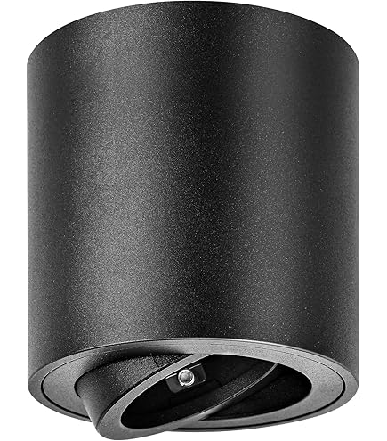 URing 4x Spot Encastrable GU10 Aluminium blanc, spot led encastrable de plafond Projecteurs