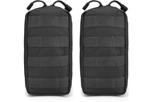 ‎G4FREE G4Free 2er Molle Tasche Klein & Taktische Hüfttaschen & Taktische Tasche & Molle Zubehör & Militär EDC Tasche für Camping Wandern Jagd