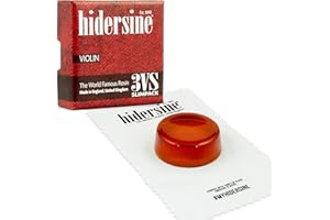 Hidersine 3VS - Colofonia per violino, confezione sottile, per un facile trasporto e conservazione, in resina per archetti da violino, realizzata a mano nel Regno Unito.