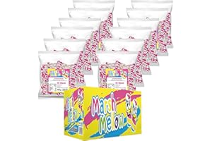 VONTEK Marshmellow Speckseile - Wurfmaterial für Karneval und Fasching - 600 Stück einzeln verpackt - Süßigkeiten Großpackung 4,8kg