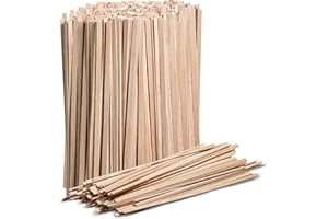 Prestee Wooden Coffee Stirrer - 1000 Disposable 5.5 inches Long Wooden Stir Sticks for Coffee and Cocktails - Smooth, Splinter-Free Beverage Mixers - Ideal for Coffee Bars and Drink Stations