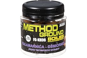 Jaxon Boilies Method Ground 16 mm 100 g per Method Feeder metodo pesca alla carpa pesca alla carpa, mangime di base