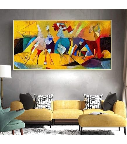 Leinwand Druck 'Blue Nude' Von Picasso – 40x60cm, Rahmenlos, Wandbild Für Wohnzimmer & Schlafzimmer