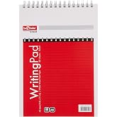 L&eacute; Color 2012025/1 Writing Pad Yumuşak kapak, 1.hamur kağıt Spiralli Bloknot, Beyaz