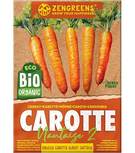Graines De Carottes Nantes 2 - Semences Batlle Pour Potager Maison | Légumes Racines Croquants