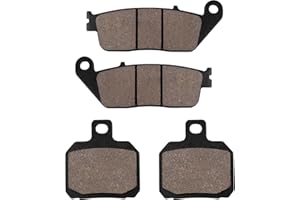 SOLLON Plaquettes de frein avant et arrière pour Yamaha X-Max 125 2010-2016, X-Max 125 R Sport 2011-2012