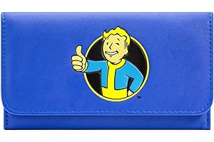 GAGACISO Bethesda Fallout 4 Thumbs Up Vault Bleu Portefeuille