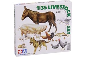 Tamiya - 35128 - Animaux De La Ferme - Echelle 1/35