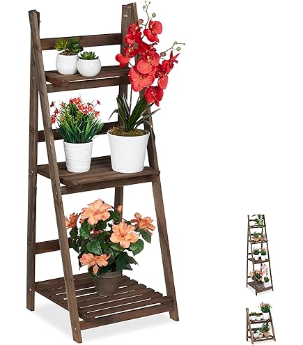 Outsunny plantenrek plantenstandaard bloemenrek bloemenstandaard