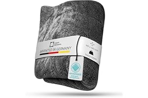 ‎LIQUID ELEMENTS Liquid Elements – Auto Trockentuch Premium Black Hole 1400 GSM 40 x 40 cm – Mikrofasertuch zur Autopflege – extrem saugstark, fusselfrei & oberflächenschonend