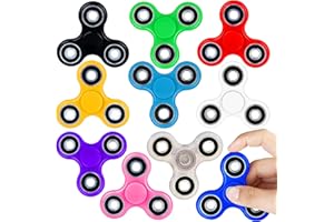 SCIONE 10 Paquets de Jouets Fidget Spinner, Jouets Fidget Spinner pour les mains, pour la Saint-Valentin Prix pour les classes d'école, échange de cadeaux pour la Saint-Valentin