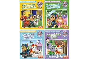 Nelson Mini-Bücher: 4er PAW Patrol 29-32: Meine ersten Fellfreunde-Geschichten | Spannende Mitmachgeschichten mit den heldenhaften Hunden ab 3 Jahren