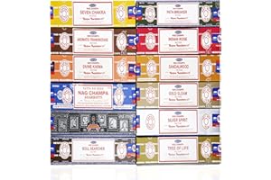 Satya Räucherstäbchen, 15 g x 12 Packungen Limitierte Auflage