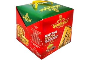 PVL TRADE GRANDUCALE Panettone Pistacchio 750g - Italian Panettone Cake with Pistachio Cream and Chocolate chips
