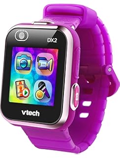 vtech kidizoom smartwatch dx2 special edition floral birds with bonus vivid violet wristband