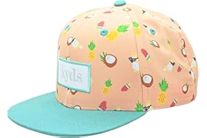 kyds® Snapback Cap Baseball Cap Kinder und Kleinkinder, Coole Baseball Cappy für Jungen und Mädchen von 1-12 Jahren, Kappe in 3 Größen erhältlich, Verstellbarer Verschluss, nachhaltige Kinder Mütze
