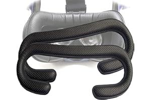 TamBee HTC Vive Pro Gesichts-Schaumstoff- für HTC Vive Pro VR PU-Leder Gesichtspad (Face Foam 2 Stück)