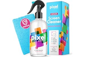 IT DUSTERS 500ml | 16.9oz Screen Cleaner Kit for LED, OLED, QLED, LCD TV, Laptops, Monitors, Phones, Tablets, Premium Natural Spray Cleaning Kit