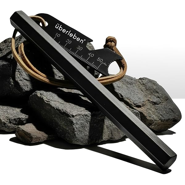 Buy Swiss Safe 5-in-1 Fire Starter with Compass, Paracord and