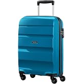 American Tourister Bon Air 55cm Cabin Trolley | Blue, hardcase, 55x40x20cm, 31.5L, 2.5kg, with TSA lock, inner cross straps a