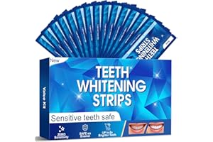 VINMALL Teeth Whitening Strips: 14 Sessions 28 Pcs Tooth Whitening Strips, at Home Teeth Whitening Kits, Safe for Enamel, Non-Sensitive Formula