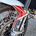 Resin Bike Motorcycle 3D Stickers Compatible with Ducati DesertX 2022. Fender Side Plates Protection from Bumps and Scratches. Motorcycle Resin Stickers - Gadget Moto