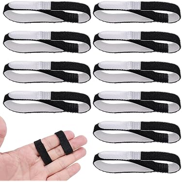 10er-Set Nylon-Fingerschützer – Dehnbar, Langlebig & Bequem Als Bandage Oder Gelenkschutz
